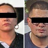 Los agentes de la SSC les encontraron 23 bolsitas de plástico con una hierba verde y seca con características de la marihuana