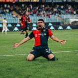 Victoria del Genoa con gol de Johan Vásquez en la Copa Italia