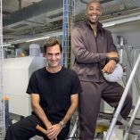 Roger Federer sorprendió a Thierry Henry con su habilidad para controlar un balón de futbol