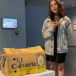 La caja de huevo que llegó al Museo Carrillo Gil