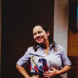 La soprano Ana Rosalía Ramos pertenece a la compañía Ópera: Nuestra Herencia Olvidada.
