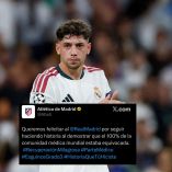 El Atlético de Madrid se burló de la pronta recuperación de Federico Valverde