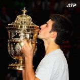 Novak Djokovic en su victoria en 2009.
