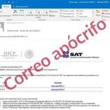 El SAT no envía por correo electrónico archivos descargables.