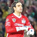 Jorge Villalpando entrenó ayer con Lobos BUAP. Foto: Mexsport