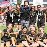 El equipo Instituto Irish Femenino, Andrea Arias Neme, Begoña Zubillaga Serrano, Carolina Paxson Wilson, Jimena Joya Machado, María Corral Coro, Mariana González Ibarra, Nagham Henkel Haddad, y Sofía Mena.