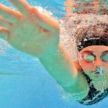 Fátima Lerdo, del Cumbres Lomas México, se lució bajo el agua