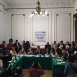 El alcalde afirmó que la repartición de tinacos forma parte de un programa pagado con recursos federales. Foto tomada de la cuenta de twitter: @Congreso_CdMex