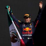 Sergio 'Checo' Pérez se llevó el premio al 'Piloto del Día' en el Gran Premio de México (AP)