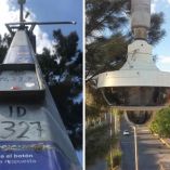 En un recorrido se observó que la cámara fue reemplazada por  una nueva y el C5 confirmó que ya está en funcionamiento. Foto: Efrén Argüelles 