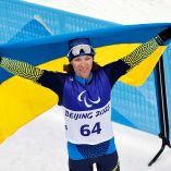 Liudmyla Liashenko conquistó la medalla de oro en el biatlón en la categoría de pie (Fotos: Reuters)