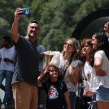 familia tomandose foto en CDMX