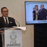 Imagen de Jorge Winckler en conferencia de prensa