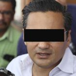 Jorge Winckler, exfiscal de Veracruz, con los ojos tapados