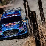 Ott Tanak, líder del Rally México