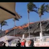Incendio en El Rollo Acapulco