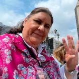 Rosario Orozco, viuda de Miguel Barbosa