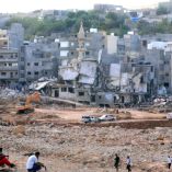 foto de ciudad en Libia destruida por inundacion.