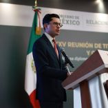Roberto Velasco, jefe de la Unidad para América del Norte de la Cancillería