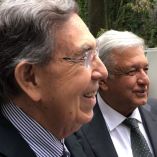 Cuauhtémoc Cárdenas y AMLO