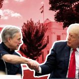 Trump considera a Abbott como posible candidato a vicepresidente de EU. (Reuters)