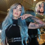 Megan Fox se dejó ver con la cara lavada. Foto: Instagram @meganfox