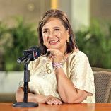 Xóchitl Gálvez, candiata presidencial de la coalición Fuerza y Corazón por México.