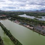 Pista de Remo y Canotaje Virgilio Uribe en Cuemanco.