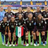 Jugadoras de la Selección Mexicana previo a enfrentar a Australia en el Mundial femenil sub 20.