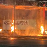 Dos Bomberos y otra persona resultaron lesionados 