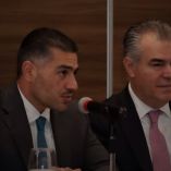 Reunión del Secretario de Seguridad y Protección Ciudadana, Omar García Harfuch, con el CCE