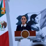 Claudia Sheinbaum Pardo en su conferencia mañanera