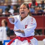 Shantal Heredia volvió a escribir su nombre en lo más alto del karate