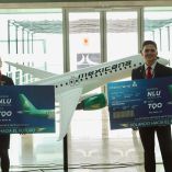 El avión despegó en punto de las 10:00 de la mañana de este lunes 25 de agosto de 2025.