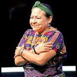 Rigoberta Menchú, Premio Nobel de la Paz.