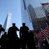 Toda la ciudad de Nueva York hizo un minuto de silencio a las 8H46 (12H46 GMT)