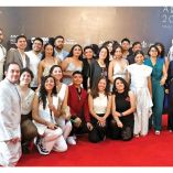 Astrid Rondero y Fernanda Valadez, con el elenco y crew de Sujo. Fotos: Elizabeth Velázquez