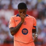 Marcus Rashford lamentándose.