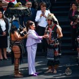 La entrega estuvo a cargo de la abuelita Amalia y la antropóloga Tere Herrera.