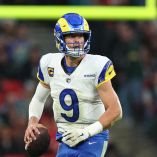 Matthew Stafford brilló en Londres. 