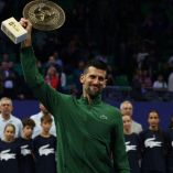 Novak Djokovic quiere retirarse en un escenario mundial (Reuters)
