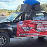 Vehículo de la Sección 22 de la SNTE