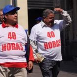 Jornada laboral de 40 horas.