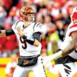 Joe Burrow, cerca de regresar con Cincinnati.