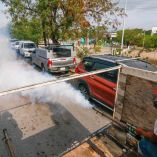 Fumigación contra el dengue