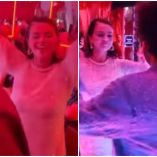 Selena Gomez bailando con Benny Blanco