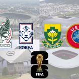 Cinco de los 6 partidos del Grupo A se jugarán en México; uno de ellos se disputará en Atlanta.