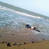 El presidente colombiano compartió la imagen de uno de los cuerpos encontrados en costas de la Guajira.