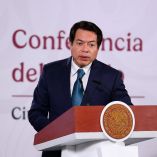 Mario Delgado en la mañanera