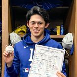Roki Sasaki no lanzará el Clásico Mundial tras una solicitud directa de los Dodgers, que priorizan su salud rumbo a la próxima temporada (FOTO: X @Dodgers)